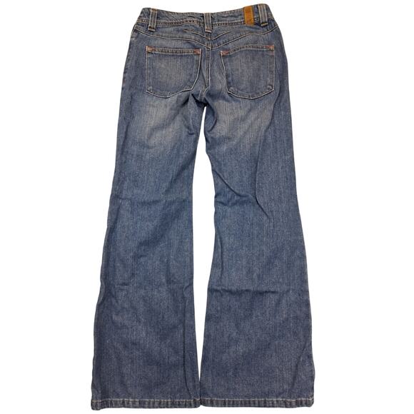 Womens Sz 4 28x31 Vintage Y2K Tommy Hilfiger Hipster Flare Boho Hippie Jeans - Picture 3 of 14